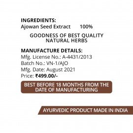 Ajwain Oil 100% Pure and Natural